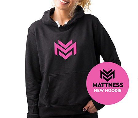  Mattness Hoodie rose