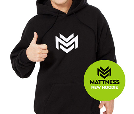  Mattness Hoodie wit